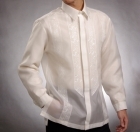  Men's Barong White Jusi fabric 100785 White 